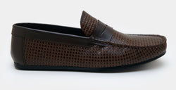 Racer Moccasins  Brown