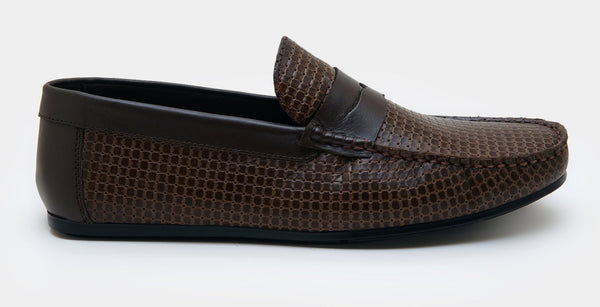 Racer Moccasins  Brown
