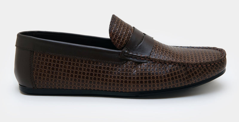 Racer Moccasins  Brown