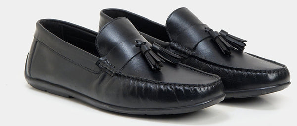 Old Money Moccasins Black