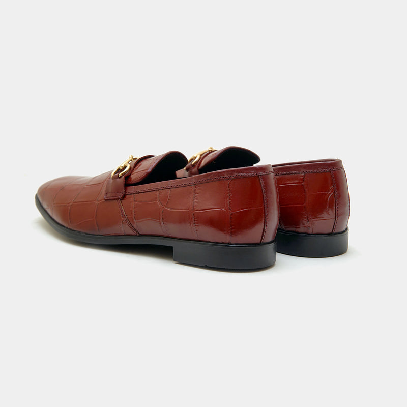 The Maverick Loafers Maroon-GOKA