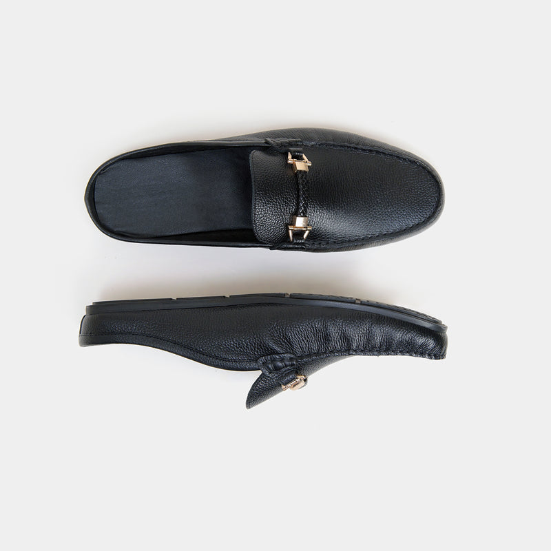Cremlin Mules Black