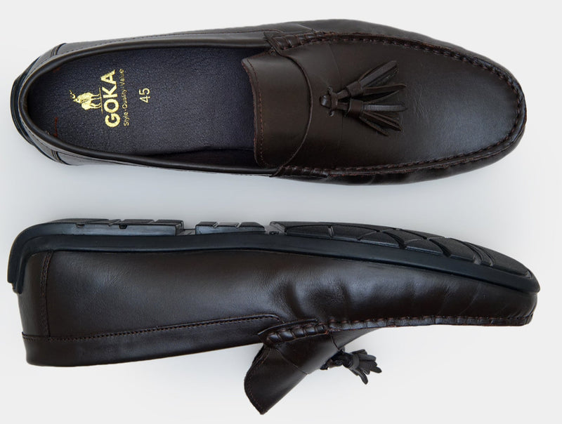 Old Money Moccasins Brown