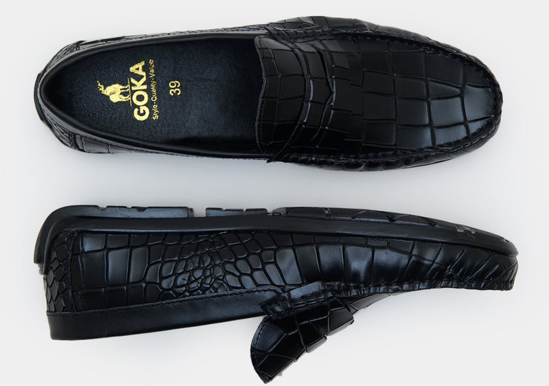 Imperial Moccasins Black