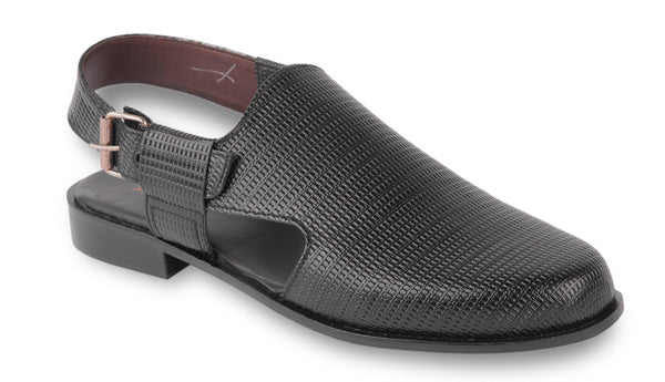 THE SIMPLE CHAPPAL Black